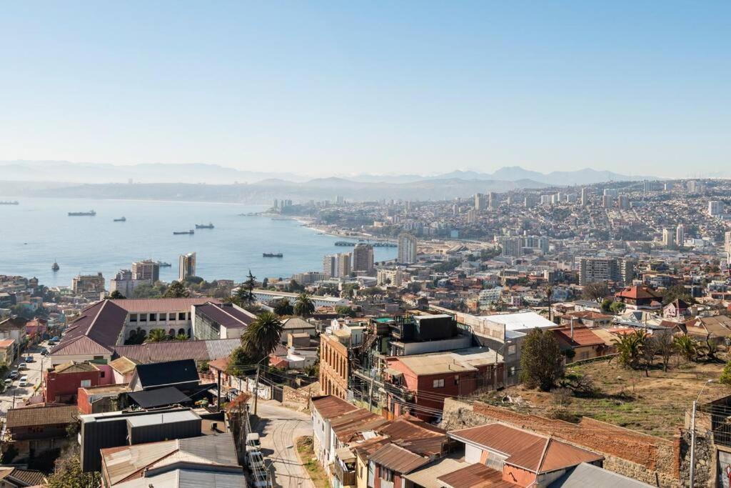 Departamento Cerro Alegre 113 Apartment บัลปาราอีโซ ภายนอก รูปภาพ